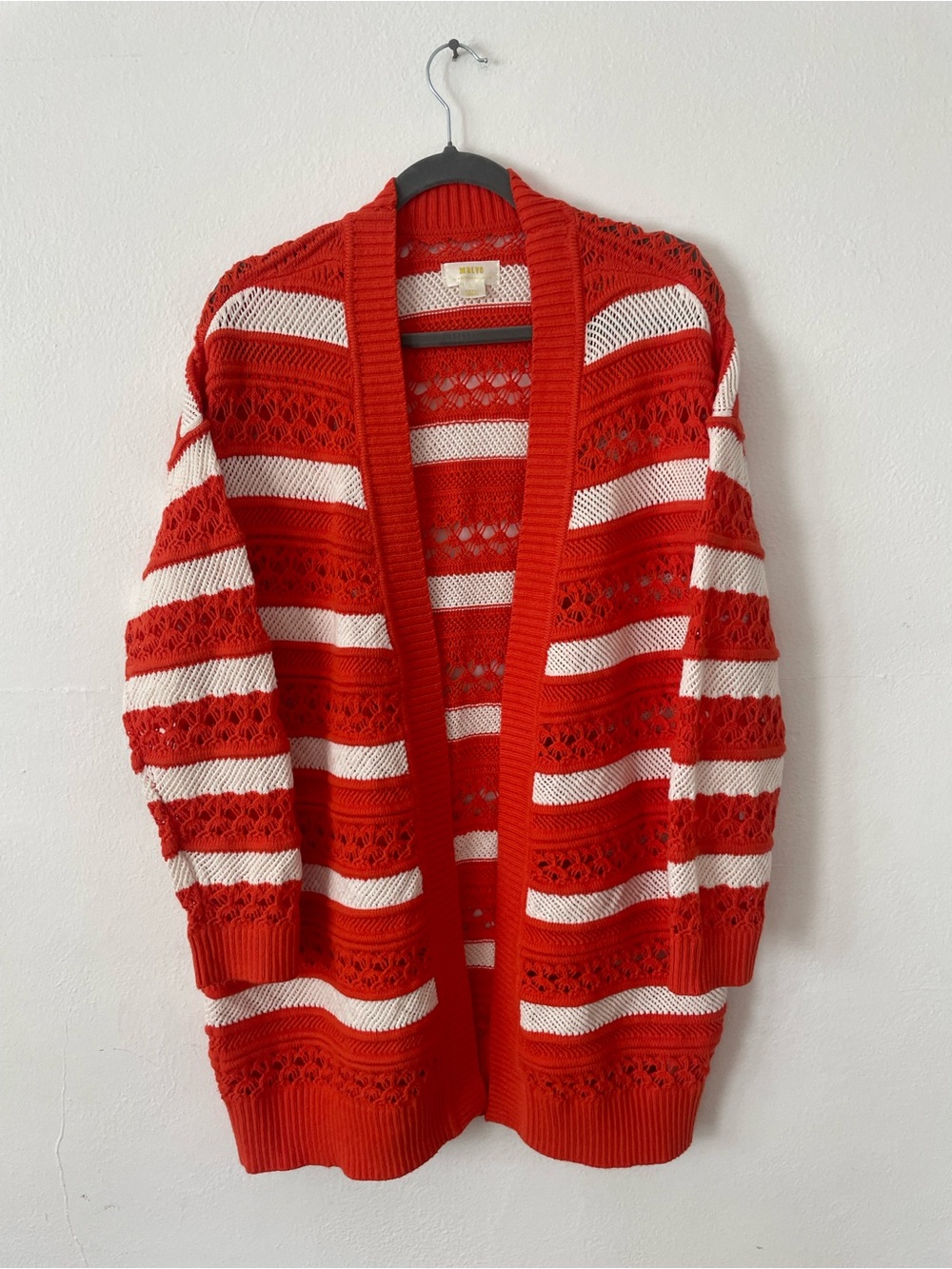 Maeve by Anthropologie Women’s Striped Knit Cardigan